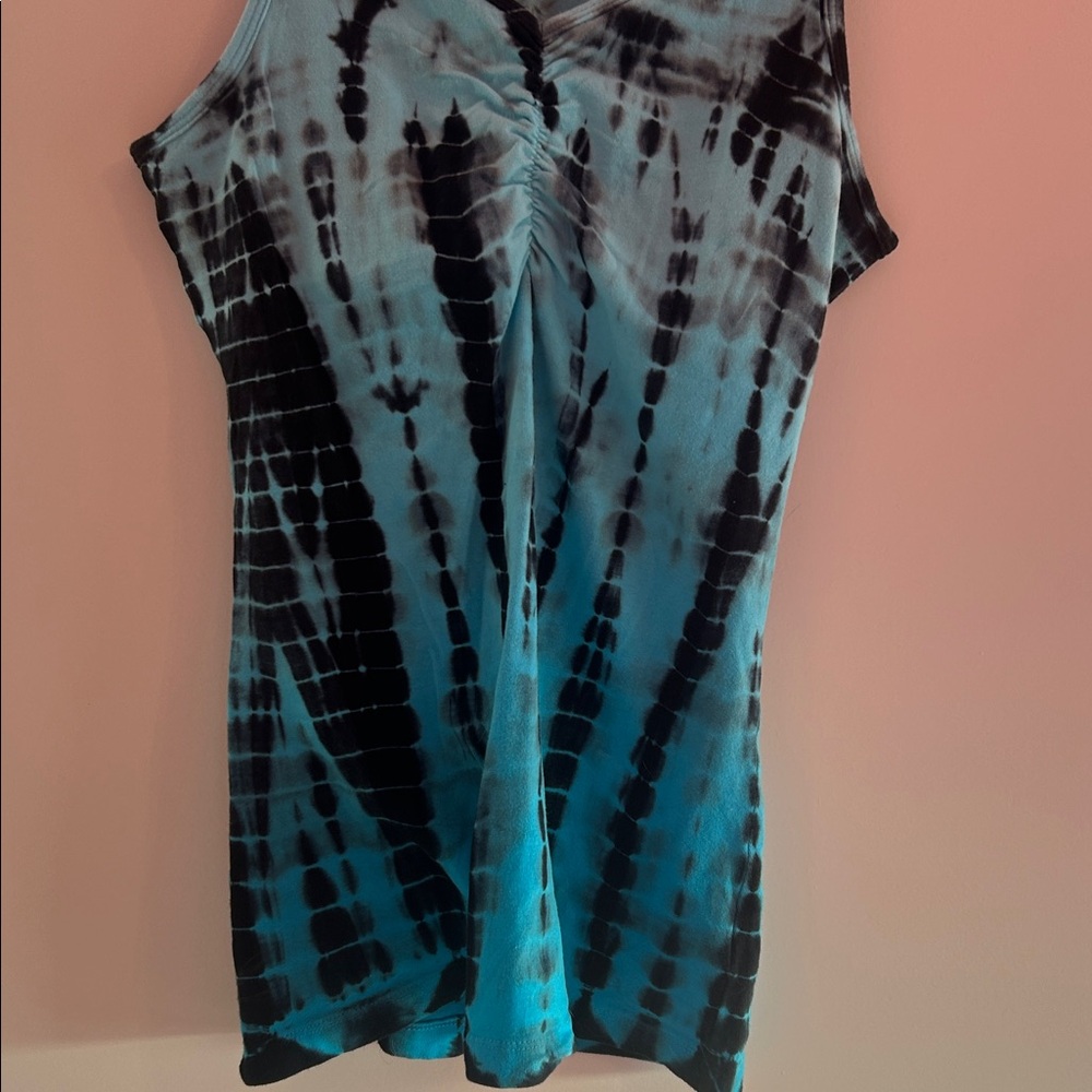 Balance Collection Marika Black and Blue Tank Top M - Picture 4 of 4